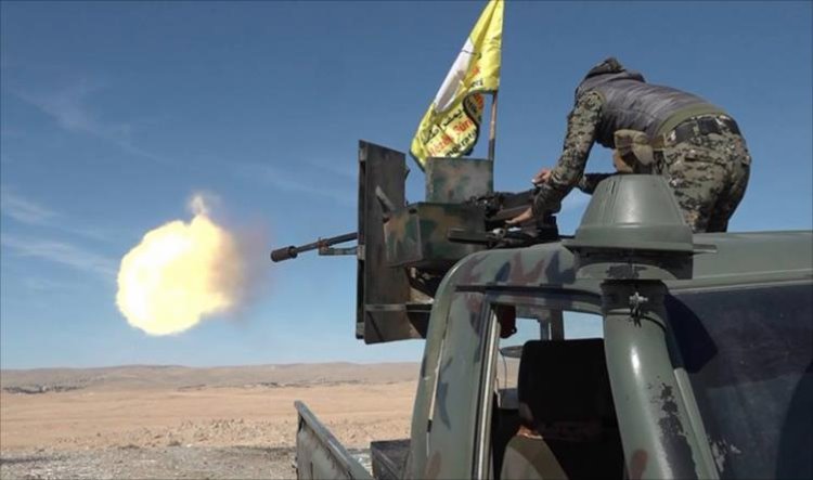 DSG güçleri, IŞİD’e kapsamlı bir saldırı başlattı,şiddetli çatışmalar yaşanıyor