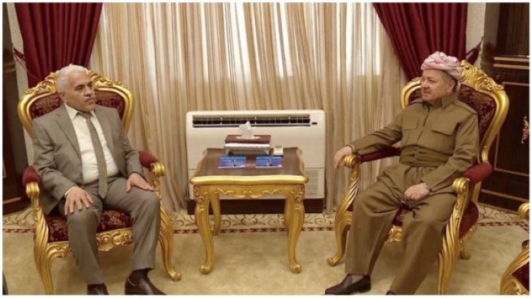 Başkan Barzani, Rojavalı siyasetçiyi kabul etti