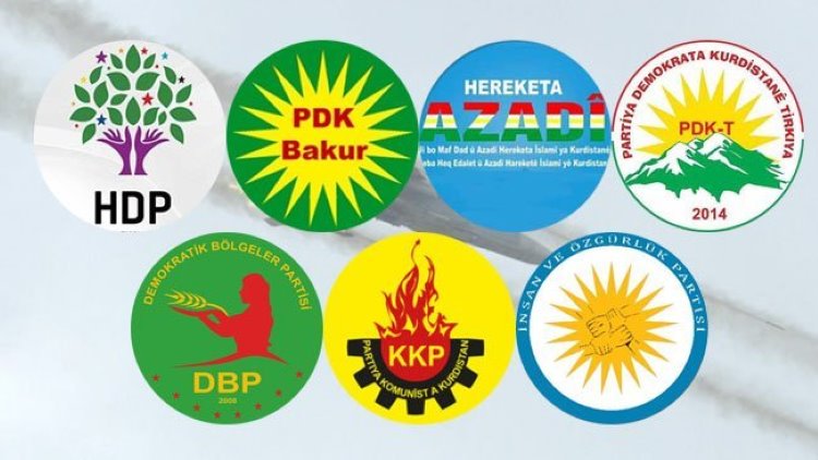 7 Kürt partisinden ortak açıklama: Türkiye’nin Şengal ve Mahmur’a yönelik bombalamalarını kınadı