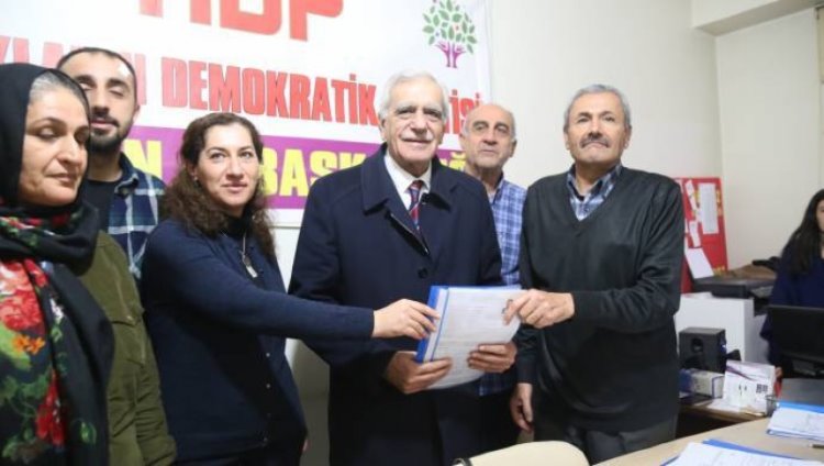 Ahmet Türk yeniden Mardin’den belediye başkan adayı oldu