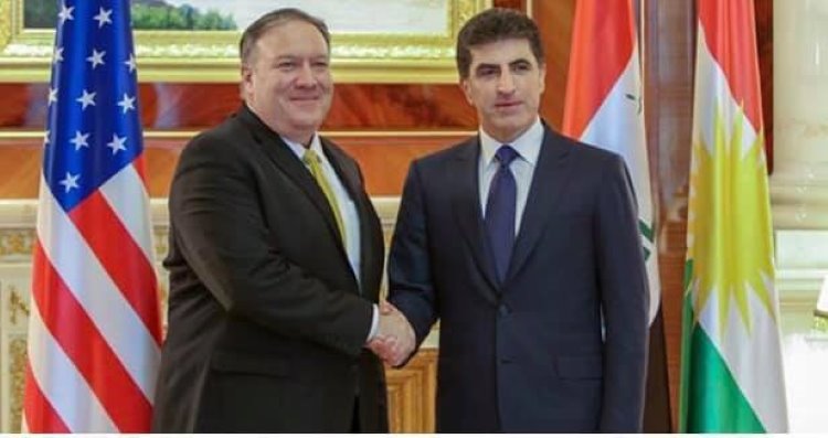 Başbakan Barzani, Mike Pompeo ile bir araya geldi