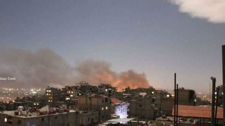 İsrail uçakları, Şam'da İran güçlerinin konuşlandığı bölgeyi vurdu 