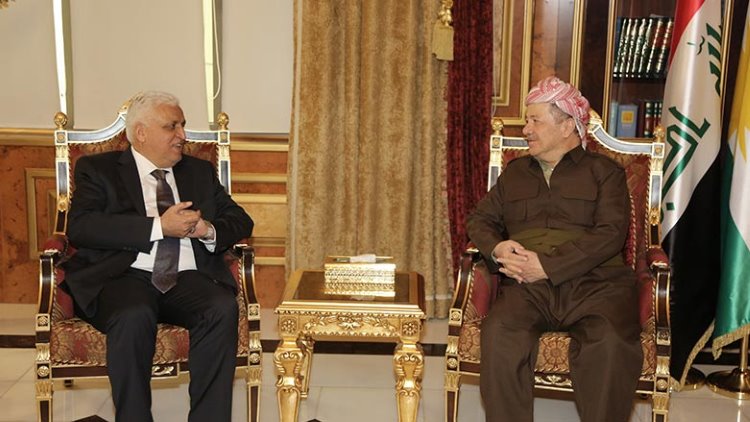 Başkan Barzani Falih Feyyaz’ı kabul etti