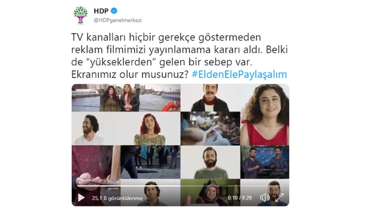 HDP'den kampanya
