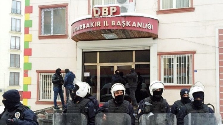 HDP Diyarbakır İl Başkanlığı'na bir operasyon daha: 7 gözaltı