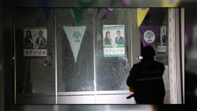 HDP'nin Siirt'teki bürosuna silahlı saldırı