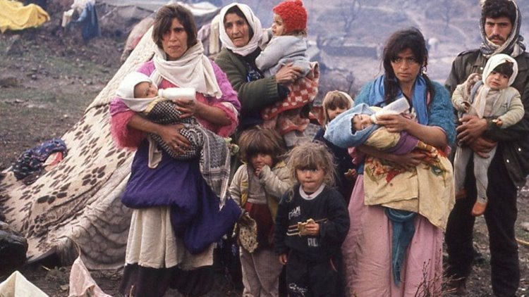 Kürtlerin 28 yıl önceki büyük trajik göçü
