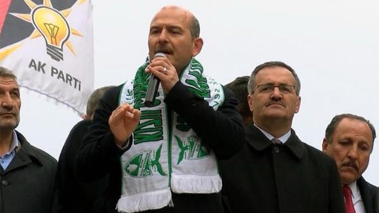Süleyman Soylu HDP ilçe örgütünü hedef gösterdi