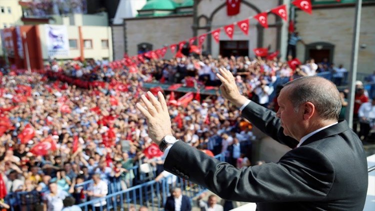 Erdoğan Trabzon'da konuştu: 'Yallah Kürdistan'a gidin!'