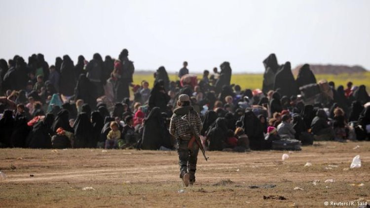 IŞİD'den kaçan 62 bin sivil el-Hol kampına akın etti