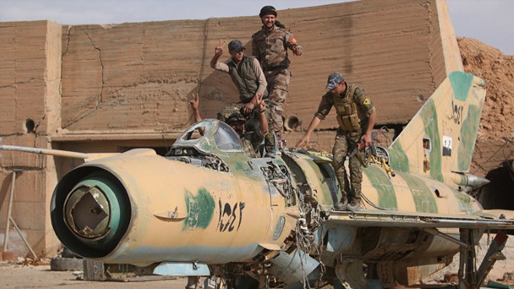 YPG uçak hurdalarını Kürdistan Bölgesi'ne taşıyor