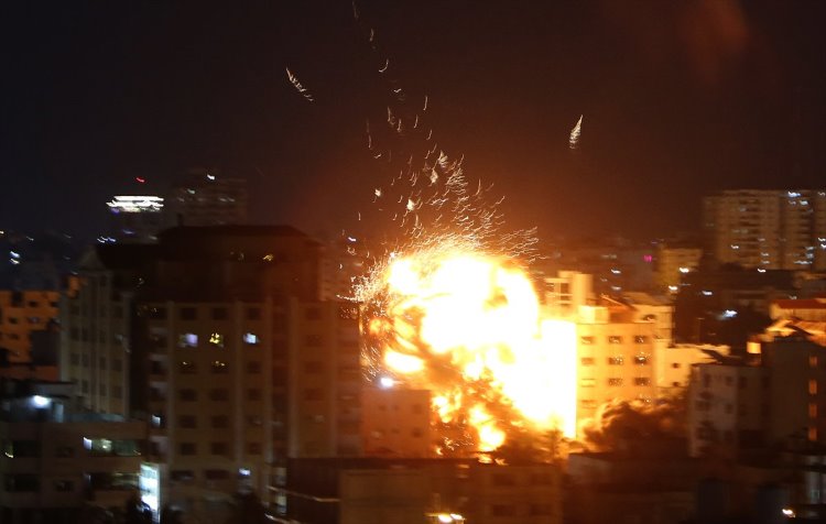 AA ofisinin bulunduğu binayı vuran İsrail ordusundan Türkiye'ye yanıt