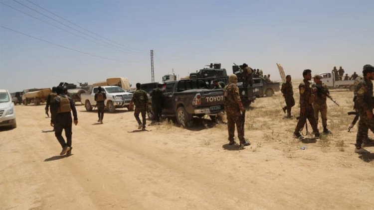 DSG ve YPJ'den çölde kapsamlı IŞİD operasyonu