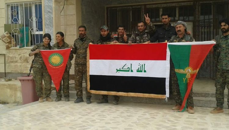 Şengal'de YBŞ-Irak Ordusu'ndan ortak IŞİD Operasyonu