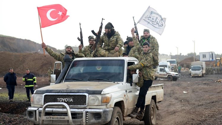 Efrin'de gerçekleşen eylemlerde 7 ÖSO militanı öldürüldü