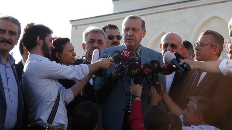 Erdoğan'dan Hakurk Operasyonu ve Fırat'ın Doğusu açıklaması