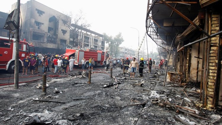 Bağdat'ta camiye yönelik intihar saldırısı: Çok sayıda ölü ve yaralı var