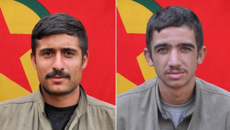 HPG, Hakkari'de hayatını kaybeden 2 üyesinin kimlik bilgilerini açıkladı
