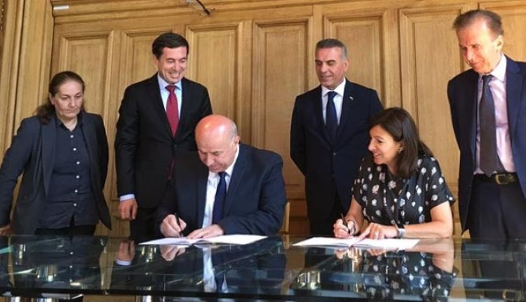 Erbil ve Paris arasında 'kardeş kent' protokolü imzalandı