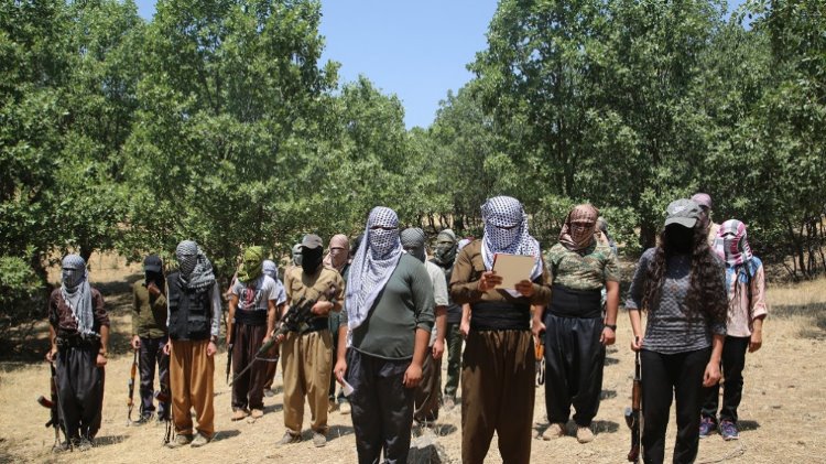 PKK'nin Güney Kürdistan'da kurduğu Öz Savunma Güçleri'nden açıklama