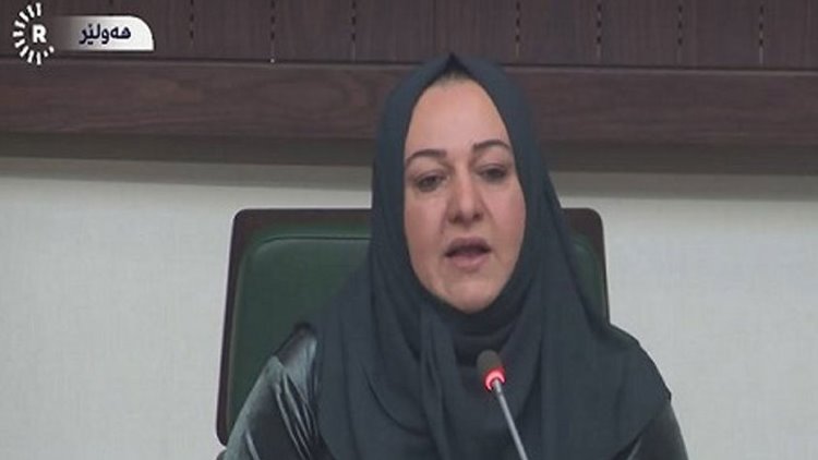 Kürdistan Parlamentosu'nda kadın başkan