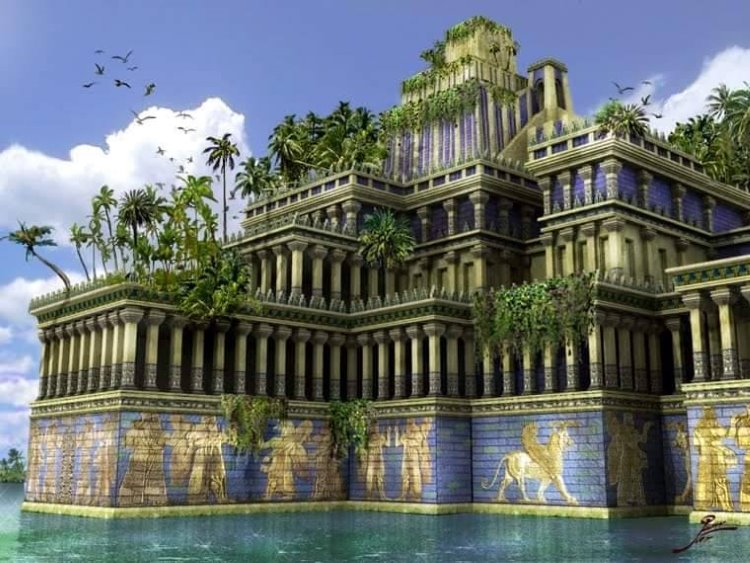 Med Prensesi için yapılan Babil Asma Bahçeleri Dünya Miras Listesi'nde 