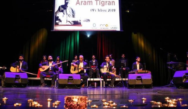 Ömrünü Kürt müziğine veren Aram Tigran, ölümünün 10’uncu yılında şarkılarıyla anıldı