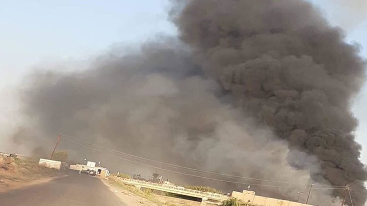 Haşdi Şabi’ye ait karargaha hava saldırısı