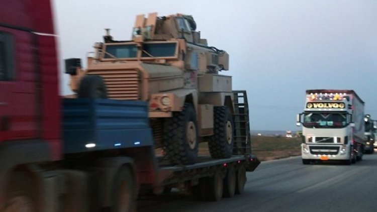 Koalisyon'dan DSG'ye 150 tırlık yeni askeri sevkiyat