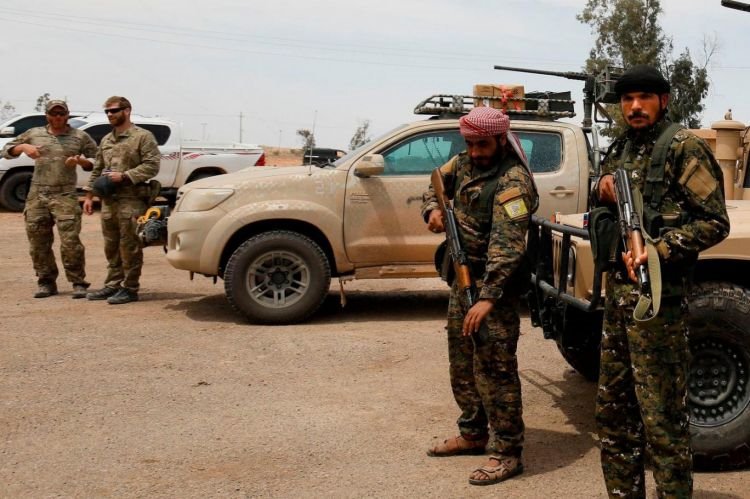 ABD destek verdi, Kürd güçleri Heseke’de Suriye rejim binalarını kontrolü altına aldı 