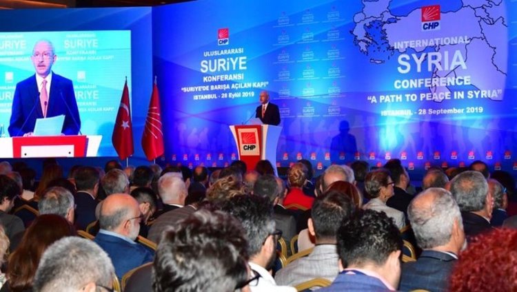 CHP'nin 'Suriye Konferansı' sonuç bildirgesi yayımlandı
