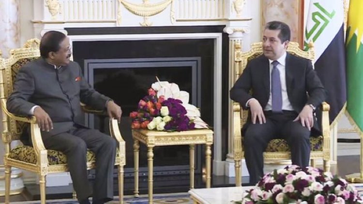 Başbakan Barzani, Hindistan devlet Bakanı’yla görüştü