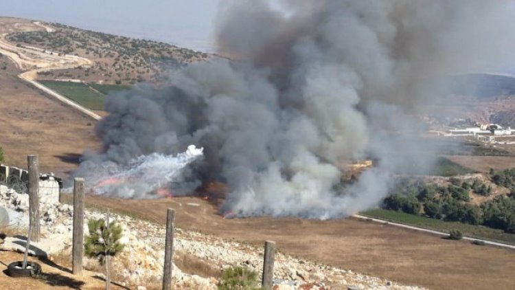 Hizbullah, İsrail askeri üssüne saldırdı