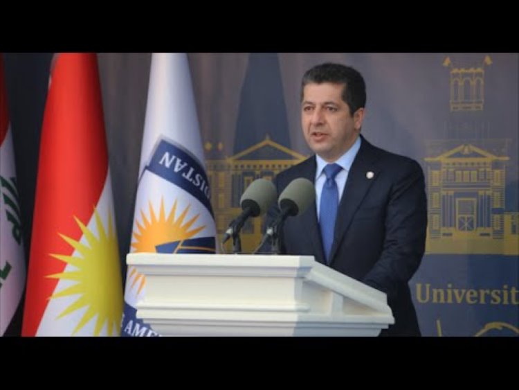 Başbakan Barzani: Kürdistan'da Bilimsel çalışmaları ileri seviyelere taşımak önceliğimiz