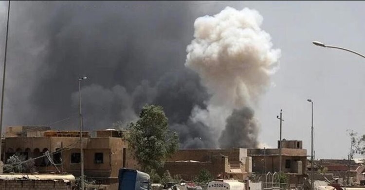Haşdi Şabi askeri karargahı bombalandı