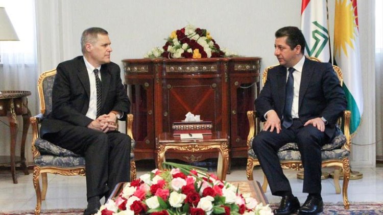Başbakan Barzani, ABD Büyükelçisi ile bir araya geldi