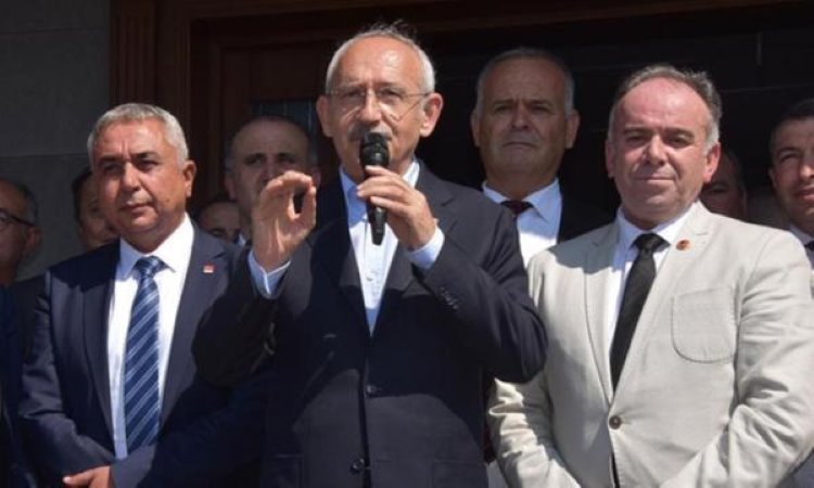 CHP lideri Kemal Kılıçdaroğlu’na saldırı