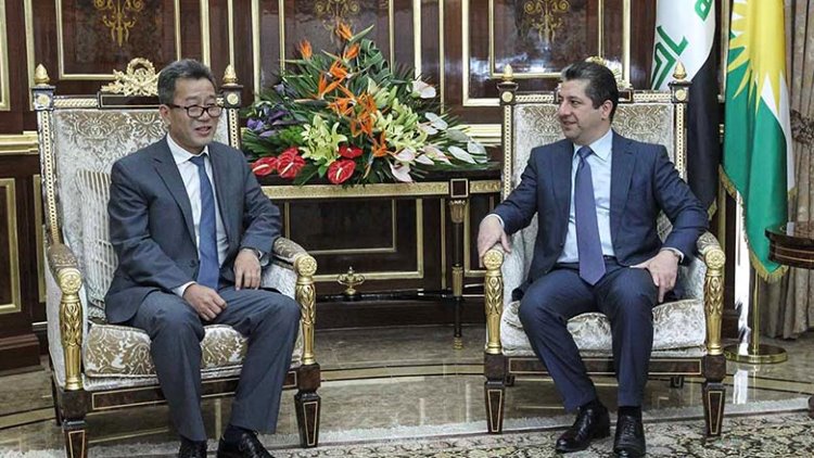Başbakan Barzani, Çin heyetini kabul etti