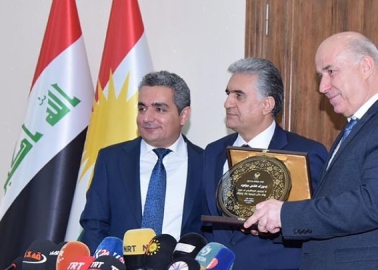 Kürdistan Bölgesi, Erbil valiliğinde devir teslim töreni 