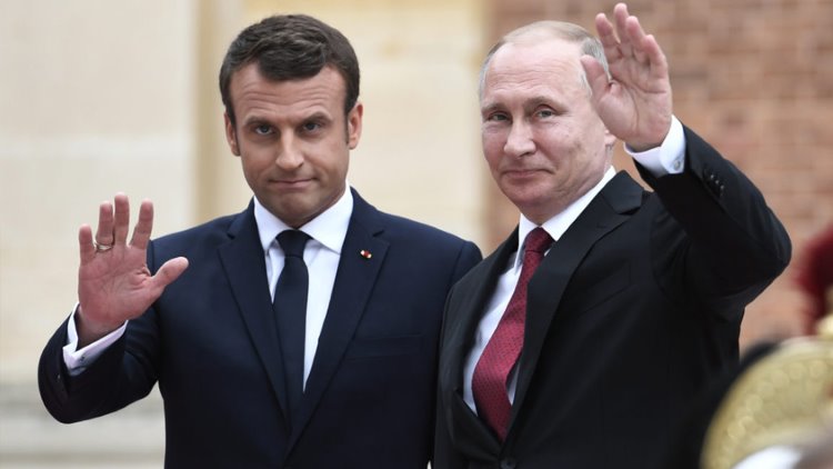 Macron'dan 'Rojava Diplomasisi': Erdoğan-Putin zirvesi öncesi Putin'le görüştü