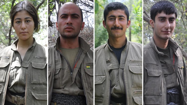 Haftanin'deki hava saldırısında hayatını kaybeten 4 PKK'linin kimlik bilgileri açıklandı