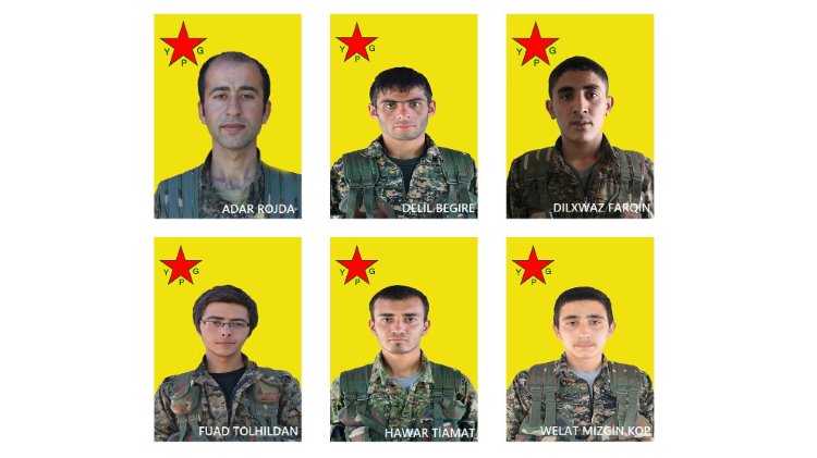 YPG, 2015-2016 yıllarında şehit düşen 6 savaşçının kimlik bilgilerini açıkladı