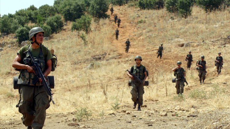 Dersim'de PKK'ye yönelik askeri operasyon