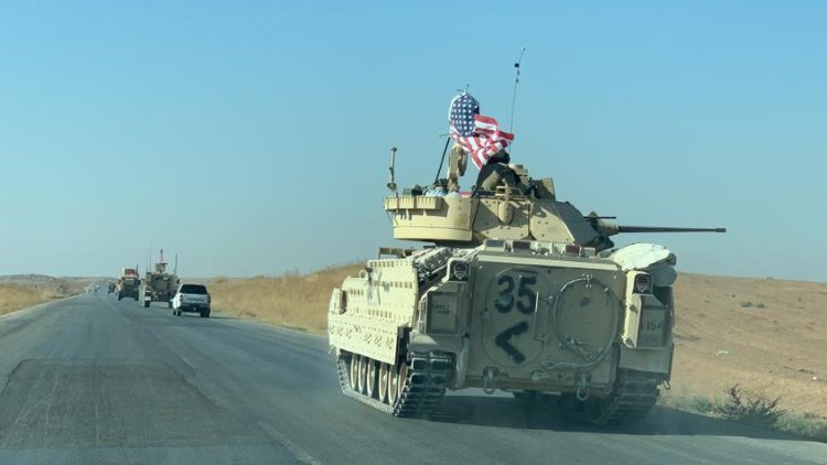 ABD askerleri tank eşliğinde Kobane'ye geçti
