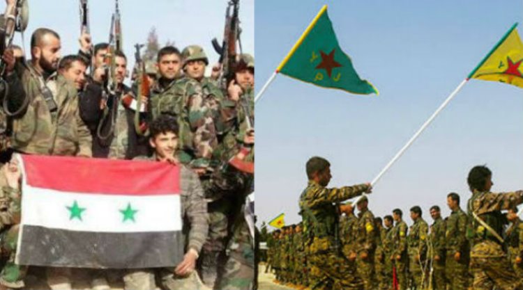 YPG ile Suriye ordusu Kobanê'de Türkiye'nin olası harekatına karşı hazırlanıyor 