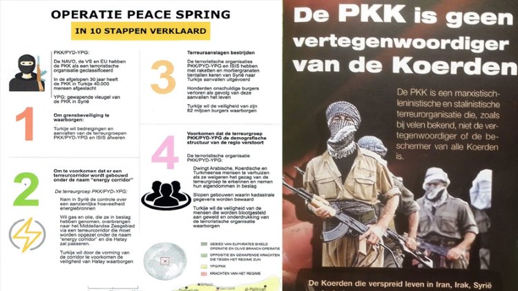 Belçika'da PKK karşıtı bildiri dağıtan ülkücülere soruşturma