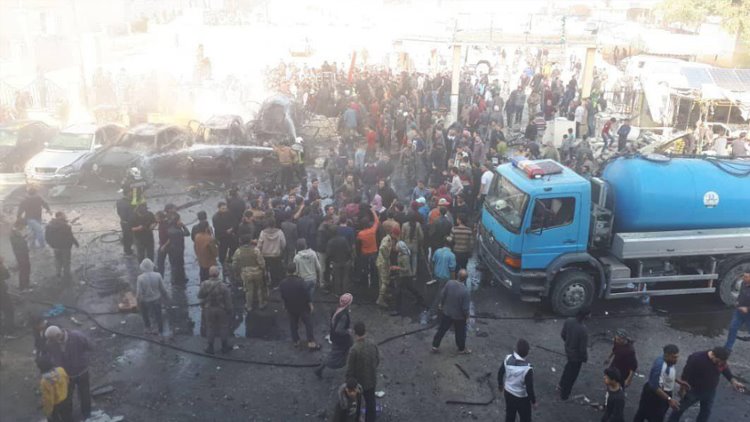 El Bab'da, ÖSO'yu hedef alan patlamada ölü sayısı 20'ye yükseldi