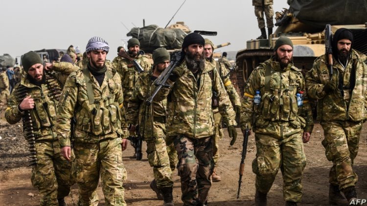 TBMB'De 'Suriye Milli Ordusu' çeteleri gerginliği