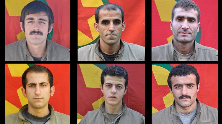 HPG, Şırnak'ta hayatını kaybeden 6 üyesinin kimlik bilgilerini açıkladı