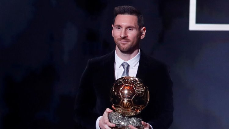 Balon d'Or ödülünün sahibi Leo Messi oldu